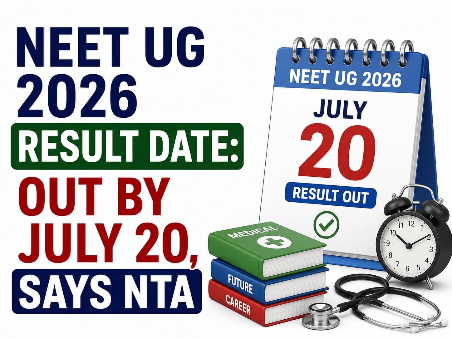 NEET UG 2026 Result Date: To Be Out Soon by July, Says NTA