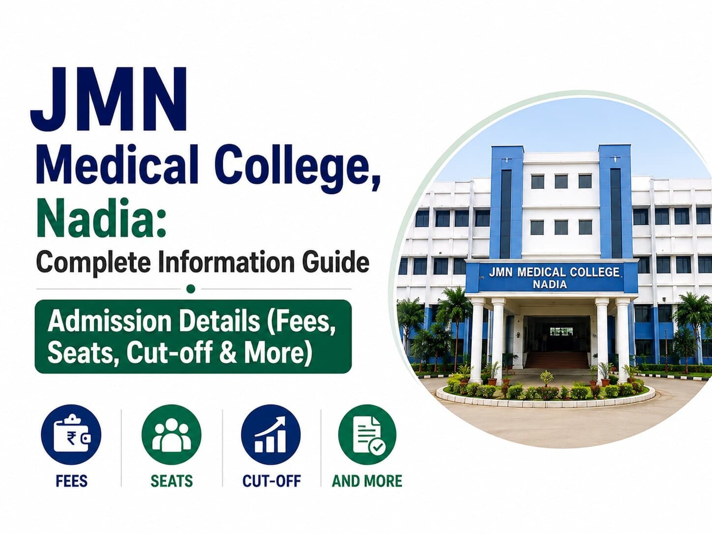 JMN Medical College, Nadia: Complete Information Guide, Admission Details (Fees, Seats, Cut-off & More)