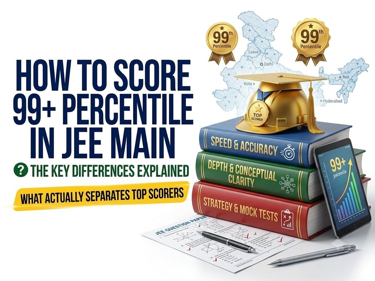 How to Score 99+ Percentile in JEE Main: What Actually Separates Top Scorers