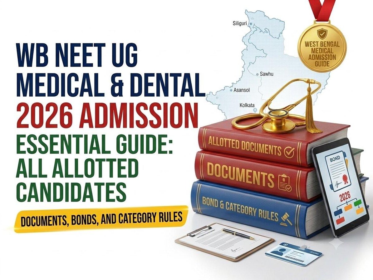 WB NEET UG Medical & Dental 2026 Admission: Documents, Bonds, and Category Rules Every Allotted Candidate Must Know