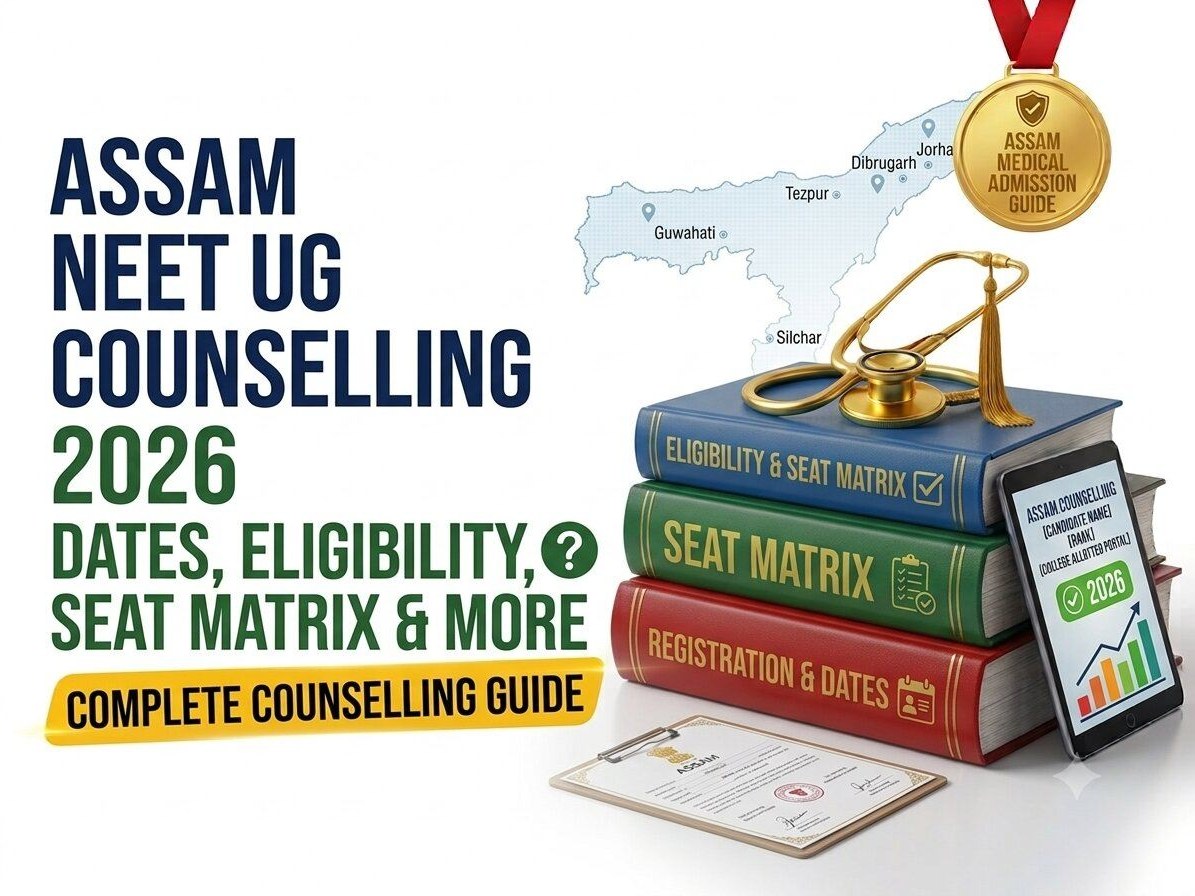 Assam NEET UG Counselling 2026: Dates, Registration, Eligibility, Seat Matrix and More