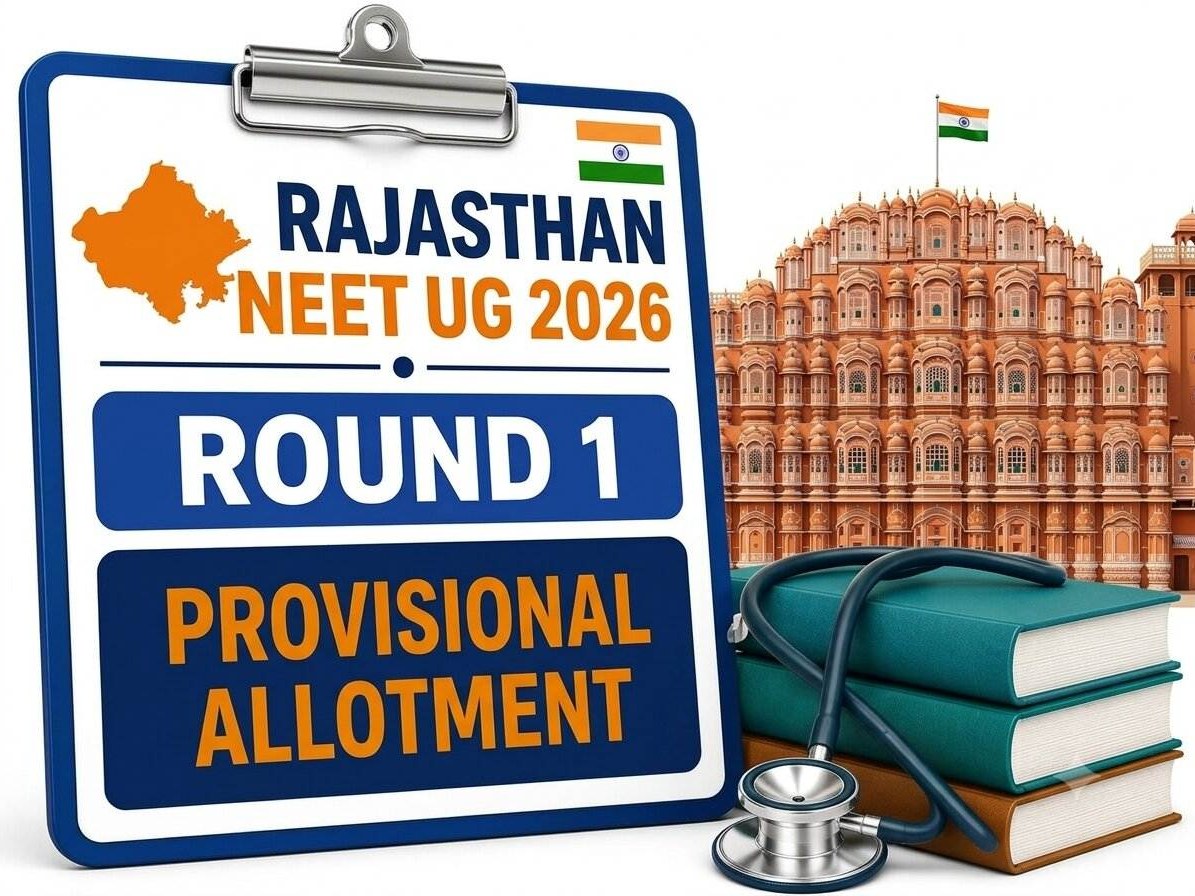 Rajasthan NEET UG 2026: Round 1 Provisional Allotment Published