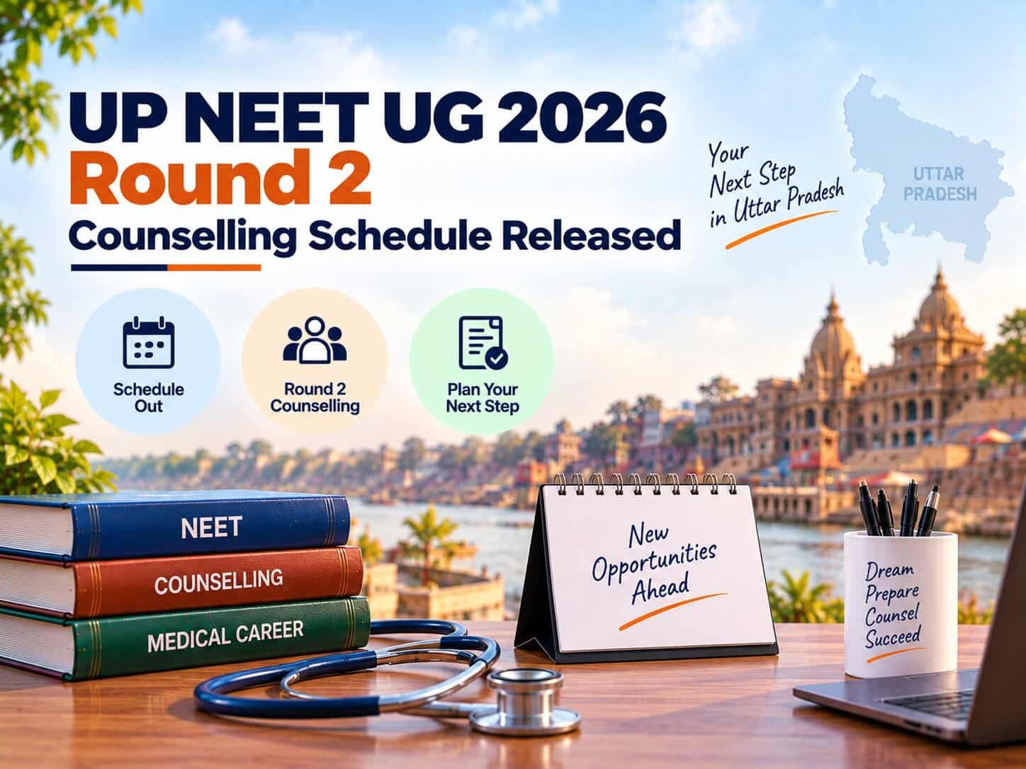 UP NEET UG 2026: Round 2 Counselling Schedule Released