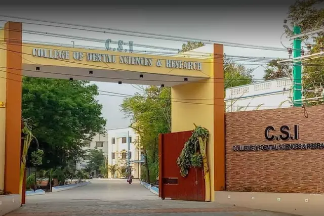 CSI College of Dental Sciences and Research, Madurai